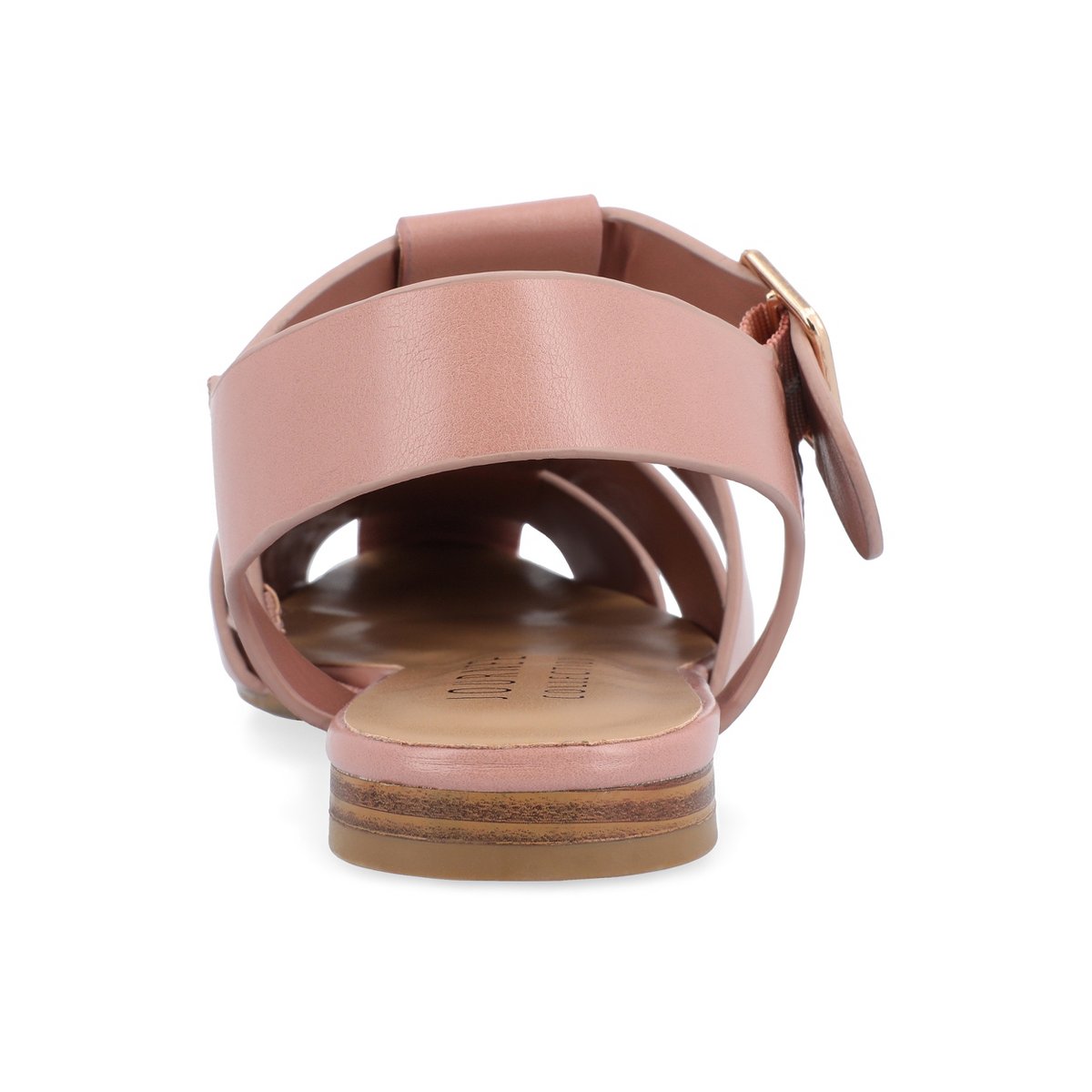Обувь Journee Collection Journee Women's Cailinna Square Toe Flats Mauve 9 — фото 3