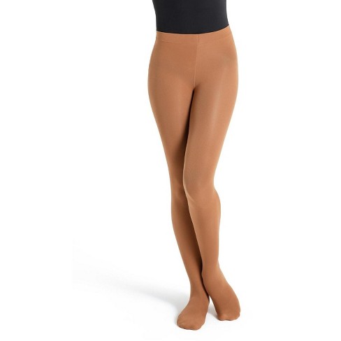 Capezio Maple Women's Ultra Soft Footed Tight, 3x/4x : Target