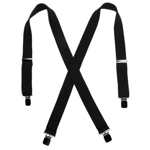 Ctm Men's Heavy Duty Clip-end Work Suspenders : Target