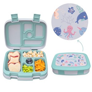 Bentgo Kids' Prints Leakproof, 5 Compartment Bento-Style Lunch Box - 1 of 4