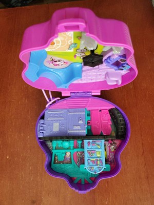 Polly Pocket Monster High Compact With 3 Micro Dolls & 10 Accessories ...