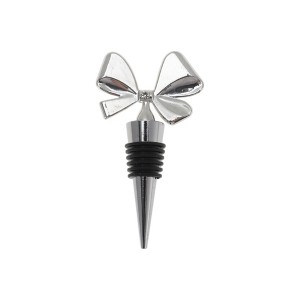 Unique Bargains Bottle Stoppers Bow Tie Style Zinc Alloy Aluminum Alloy TPR 3.86"x2.17"x0.79" 1 Pc - 1 of 3