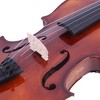 TopComfy 4/4 Classic Solid Wood Violin Set with Case Bow Strings Rosin Shoulder Rest Tuner for Adult Learners Musician - 2 of 4