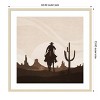 Amanti Art Sunset by Emel Tunaboylu Wood Framed Wall Art Print - 4 of 4
