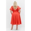 Women's Plus Size Rosabella Dress - coral | CITY CHIC - 2 of 4
