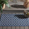 Courtyard CY6919 UV & Stain Resistant Non-Shedding Power Loomed Indoor/Outdoor Rugs - Safavieh - 2 of 4