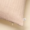 18"x18" Textured Stitch Stripe Square Throw Pillow - Hearth & Hand™ with Magnolia - image 4 of 4