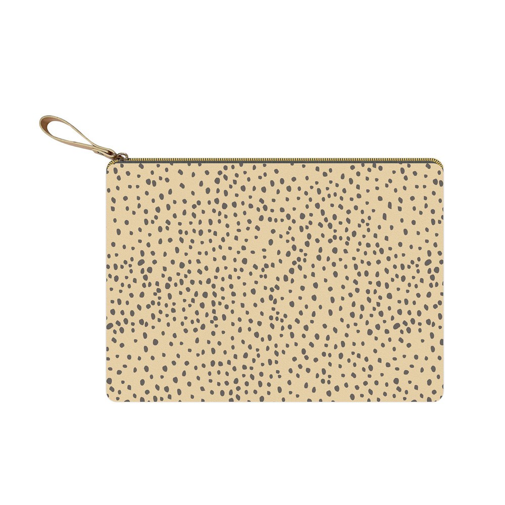 Photos - Accessory Blue Sky The Everygirl Zipper Pencil Pouch Tan