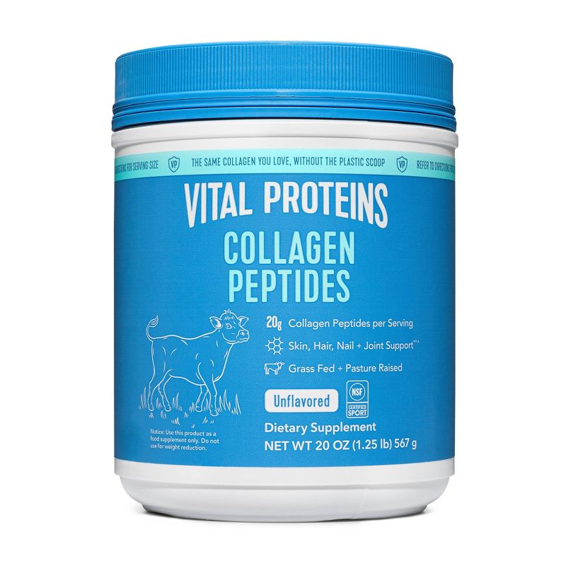Vital Proteins Collagen Peptides Unflavored Powder, 1 of 21