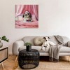 Stupell Industries Bunny with Breakfast In Bed, 36" x 36" - 2 of 4