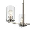 Millennium Lighting Verlana 3 - Light Chandelier in  Brushed Nickel - 3 of 3