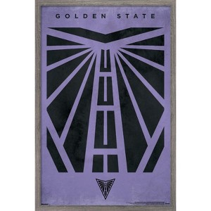 Trends International WNBA Golden State Valkyries - Logo 25 Framed Wall Poster Prints - 1 of 4