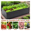 ORRD 8x4x2ft Galvanized Metal Raised Garden Bed – 481 Gal Large Outdoor Planter Box - 2 of 4