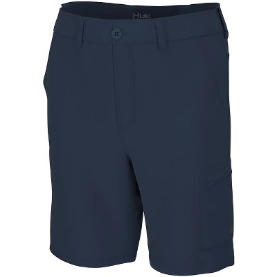 HUK Mens Next Level 10.5 Quick-Drying Performance Fishing Shorts with UPF  30 Sun Protection