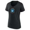 MLS Charlotte FC Women's V-Neck T-Shirt - 2 of 3