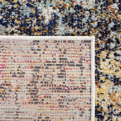 Madison 8' x 10' Multicolor Synthetic Area Rug