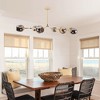 Bella Depot 8-Light Adjustable Gold Chandelier with Smoked Glass Shades - 4 of 4