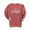 Simply Sage Market Winter Wonderland Garment Dyed Sweatshirt - 2 of 4