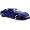 Porsche Taycan Turbo S Blue Metallic 1/24 Diecast Model Car by Bburago - 2 of 3