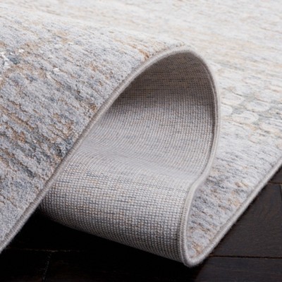 Marmara Blue and Ivory 2' x 8' Runner Rug