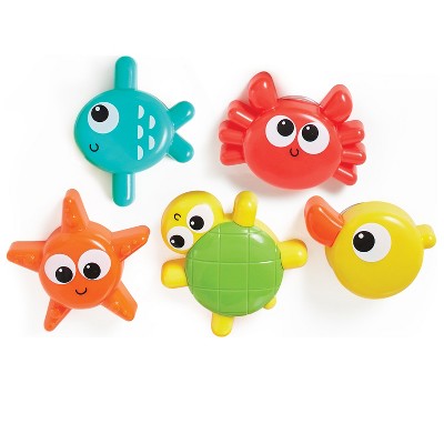 Kidoozie Spin 'n Play Sea Friends, Bathtub Toys for children