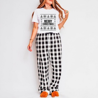 Simply Sage Market Women's Merry Christmas Sweater Pajama Set