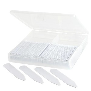 Quality Plugs - 100 Plastic Collar Stays For Men Dress Shirt in Plastic Box 2.2 Inches - 1 of 4