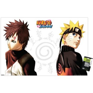 Trends International Naruto Shippuden - Gaara and Naruto Unframed Wall Poster Prints - 1 of 4