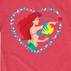 Girls' - Disney Princess - Ariel Short Sleeve Graphic T-Shirt - 2 of 4