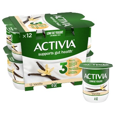 Activia Low Fat Probiotic Vanilla Yogurt - 12ct/4oz Cups_5