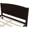 Kumasinova Full/Queen/King Platform Bed with Headboard,Solid Wood Bed Frame with Support Slats,No Box Spring Needed,Noise-Free Structure - 4 of 4
