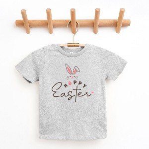The Juniper Shop Hoppy Easter Bunny Egg Toddler Short Sleeve Tee - 1 of 2