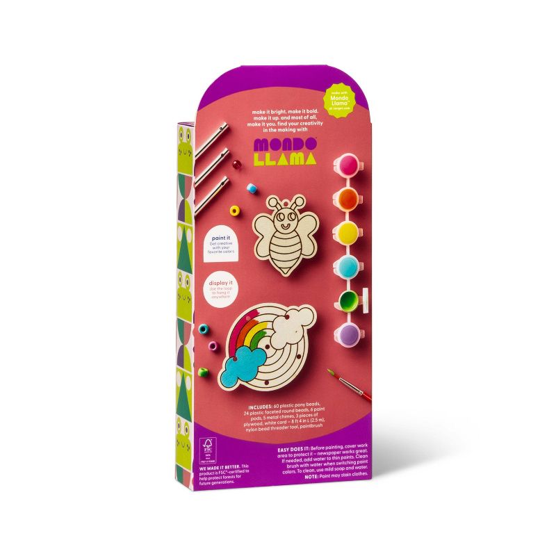 Paint-Your-Own Wind Chimes Kit - Mondo Llama&#8482;, 4 of 6