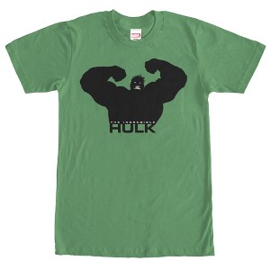 Men's Marvel Hulk Silhouette T-Shirt - 1 of 4