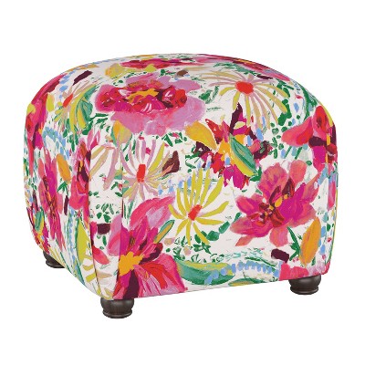 target floral ottoman