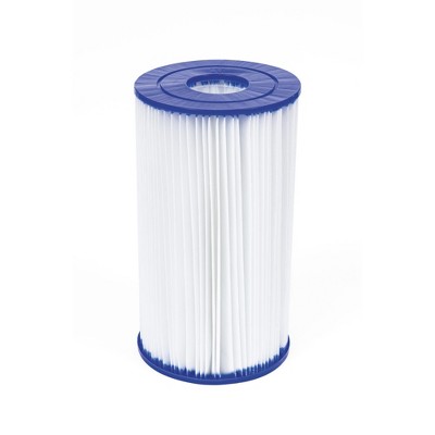 Bestway 58095E Type IV or Type B Replacement Cartridge for 2500 Gallon Per Hour Filter Pumps to Keep Pool Water Clean and Clear