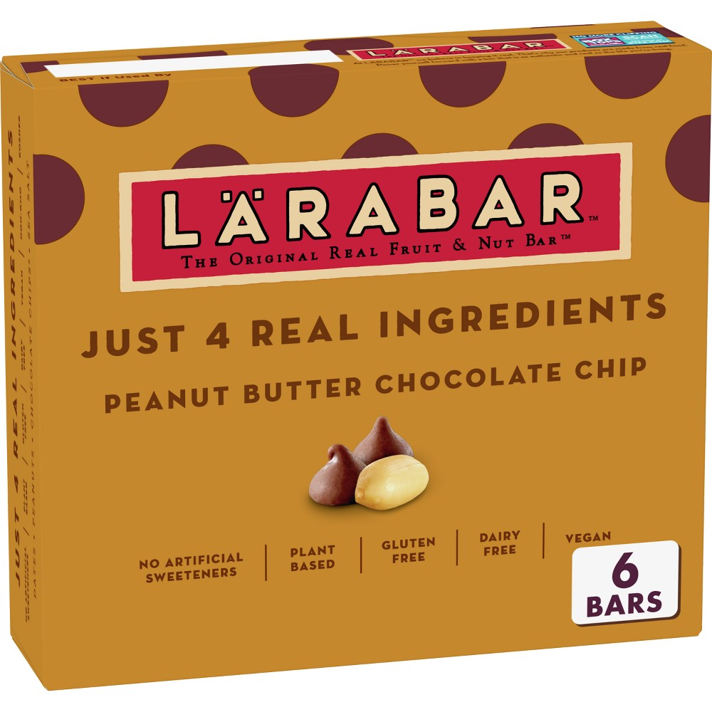 Larabar Peanut Butter Chocolate Chip Protein Bar - 9.6oz/ best by JUL 30/24 