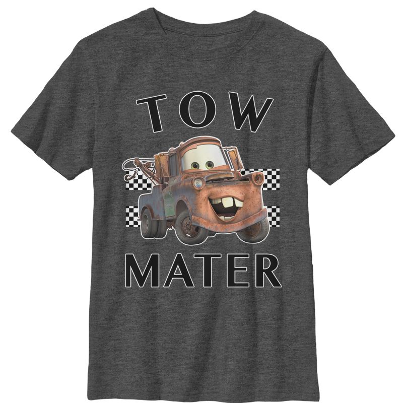 Boy's Cars Tow Mater Portrait T-Shirt, 1 of 5