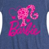 Girls' - Barbie - Logo Hearts Fit & Flair Cap Sleeve Dress - 2 of 3