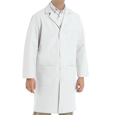 Red Kap Men's Red Kap Lab Coat With Exterior Pocket, White - 50 — фото 2