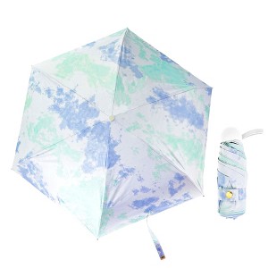 Unique Bargains Compact Umbrella Windproof Folding Lightweight for Travel - 1 of 4