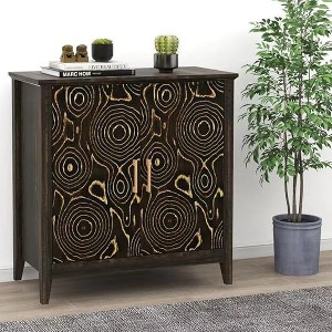 TackView Sideboard Cabinet, Credenza Buffet Table 2 Doors and Adjustable Shelves - 1 of 4