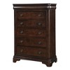 Conley Vertical Dresser Cherry - Picket House Furnishings: 5-Drawer Bedroom Storage, Elegant Bracket Feet - image 2 of 4