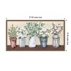Amanti Art Country Cuttings III by Jade Reynolds Canvas Wall Art Print Framed 27 x 14 - 4 of 4