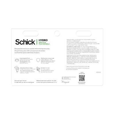 Schick Hydro Sensitive Men&#39;s Razor Refills - 12ct