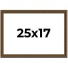 PosterPalooza | Sculpted Gold Picture Frame - UV Acrylic, Backing Board, Hanging Hardware Included - 2 of 4