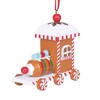 Gallerie II Stripe Gingerbread Train Ornament - 3 of 3