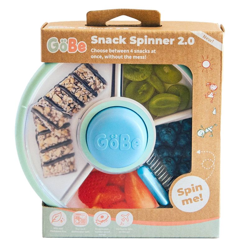 GoBe Kids' Snack Spinner Slide Baby and Toddler Food Storage Container - 11oz, 5 of 14