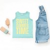 The Juniper Shop Sweet Summer Time Block Distressed Toddler Tank - 2 of 4