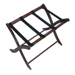 Scarlett Luggage Rack In Walnut Brown - Winsome - 1 of 4
